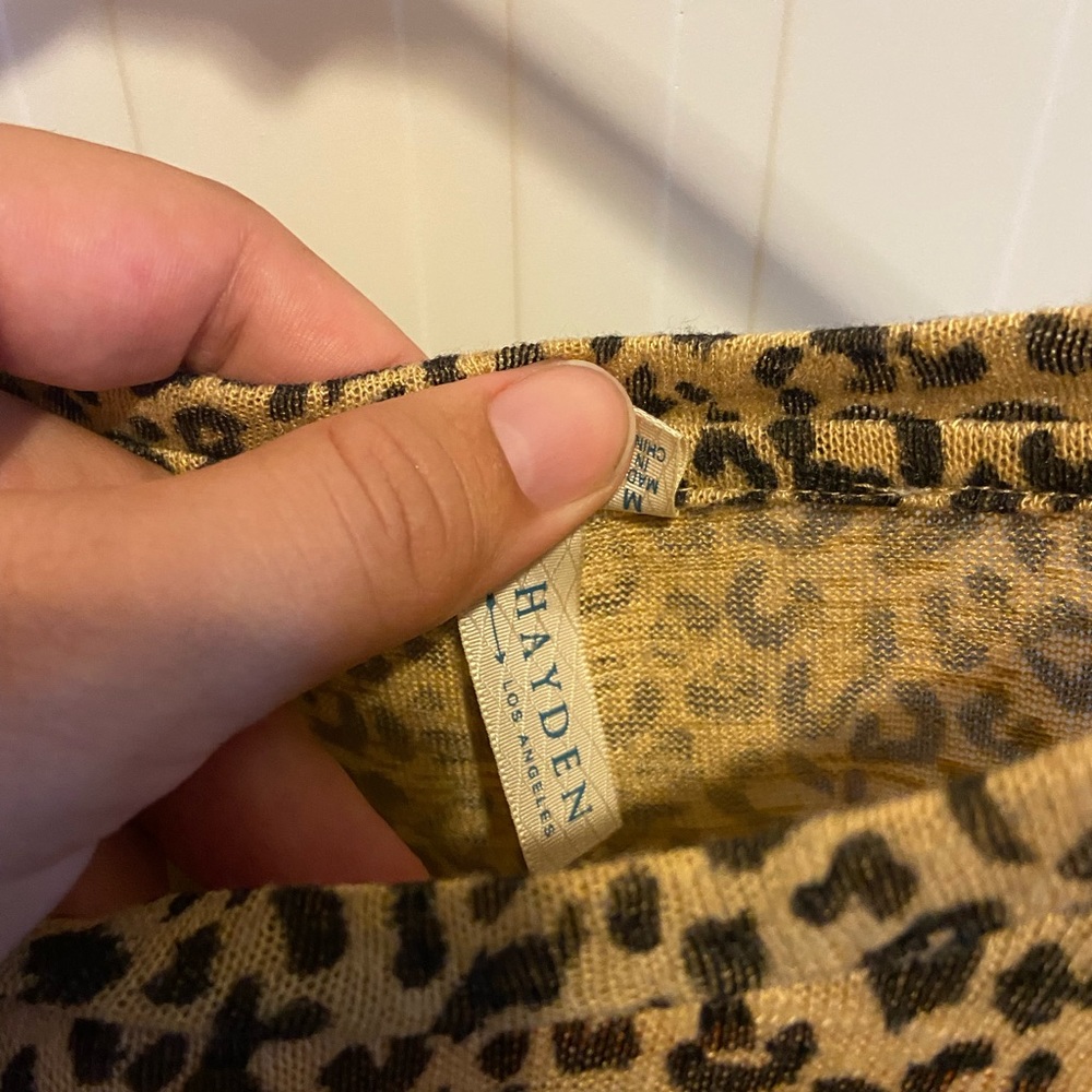 Light leopard sweater - Picture 2 of 3
